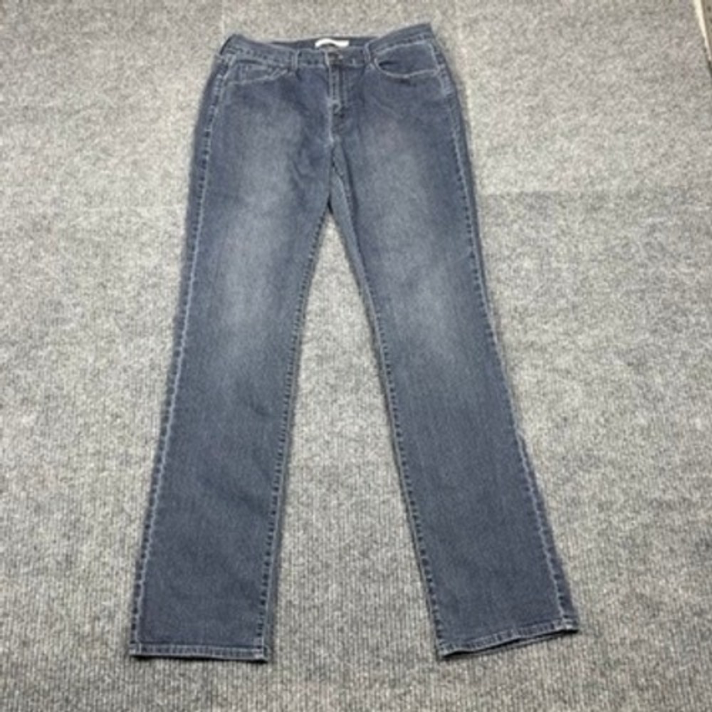 Levi's 505 Straight Leg Jeans Blue Denim W30 L34 Size 10L 15505-0113